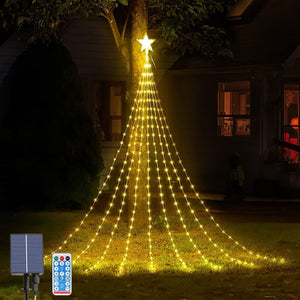 Luces Arbol de Navidad LED SOLARES - Promocion Por tiempo Limitado